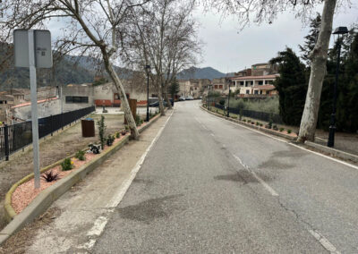 Enjardinament d’obra pública a Poboleda